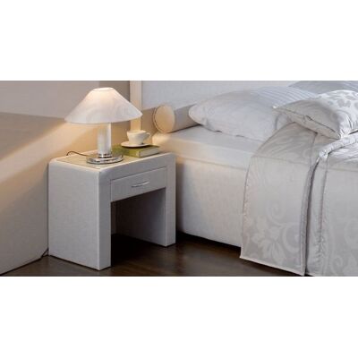 Polsternachttisch Viterbo H 42cm Braun 42x50x40cm Polsternachttisch Viterbo H 42cm Braun 42x50x40cm