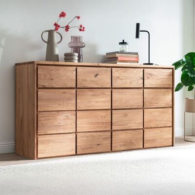 HOMELIV. Kommode Lisana Eiche Massivholz mit Schubladen 91x172x48cm HOMELIV. Kommode Lisana Eiche Massivholz mit Schubladen 91x172x48cm
