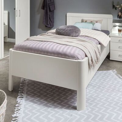 Bett Cavallino Komfort Weiß 88x129x207cm Bett Cavallino Komfort Weiß 88x129x207cm