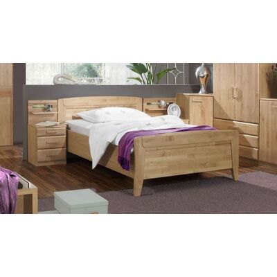 Seniorenbett Sanando Komfort Erle teilmassiv 85x109x197cm Seniorenbett Sanando Komfort Erle teilmassiv 85x109x197cm