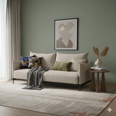 Schlafsofa Mulan Webstoff 225x110x94 cm Schwarz 94x225x110cm Schlafsofa Mulan Webstoff 225x110x94 cm Schwarz 94x225x110cm