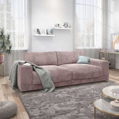 HOMELIV. Big Sofa Bahia 250x127x85cm Rosa 85x250x127cm HOMELIV. Big Sofa Bahia 250x127x85cm Rosa 85x250x127cm