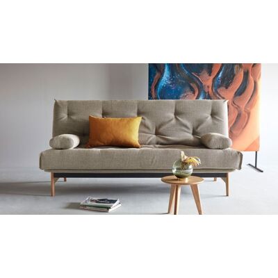 Schlafsofa Lamond Webstoff/Cord mit Lattenrost und Stauraum Grün 90x200x100cm Schlafsofa Lamond Webstoff/Cord mit Lattenrost und Stauraum Grün 90x200x100cm