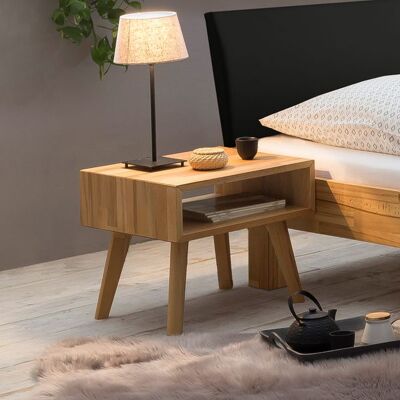 Nachttisch Amsden Kernbuche Massivholz H 42cm 42x50x41cm Nachttisch Amsden Kernbuche Massivholz H 42cm 42x50x41cm