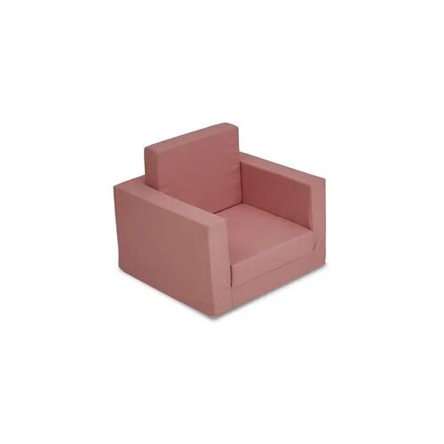 Matratzen Discount Kindersessel ausklappbar 48 x 48 cm rosa
