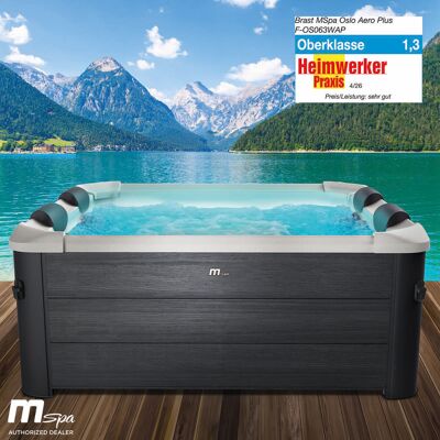 BRAST MSpa Whirlpool OSLO AERO PLUS 6 Personen mit LED BRAST MSpa Whirlpool OSLO AERO PLUS 6 Personen mit LED