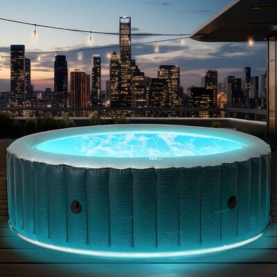 BRAST Aufblasbarer Whirlpool MSpa STARRY 6 Personen mit LED BRAST Aufblasbarer Whirlpool MSpa STARRY 6 Personen mit LED