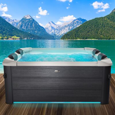 BRAST MSpa Whirlpool OSLO AERO PLUS Maxi Set 6 Personen mit LED BRAST MSpa Whirlpool OSLO AERO PLUS Maxi Set 6 Personen mit LED