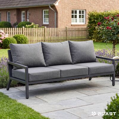 BRAST Alu 3-Sitzer Sofa ADRIA BRAST Alu 3-Sitzer Sofa ADRIA