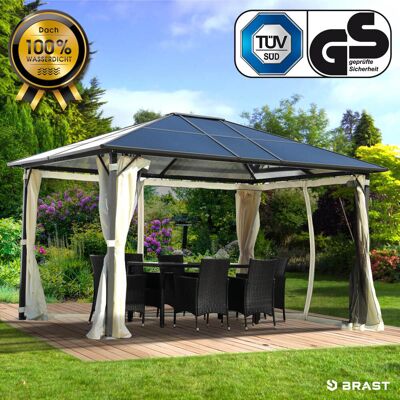 Brast Alu-Pavillon SUMMERDREAM 3x4m beige Brast Alu-Pavillon SUMMERDREAM 3x4m beige
