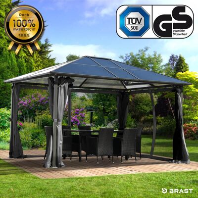Brast Alu-Pavillon SUMMERDREAM 3x4m grau Brast Alu-Pavillon SUMMERDREAM 3x4m grau