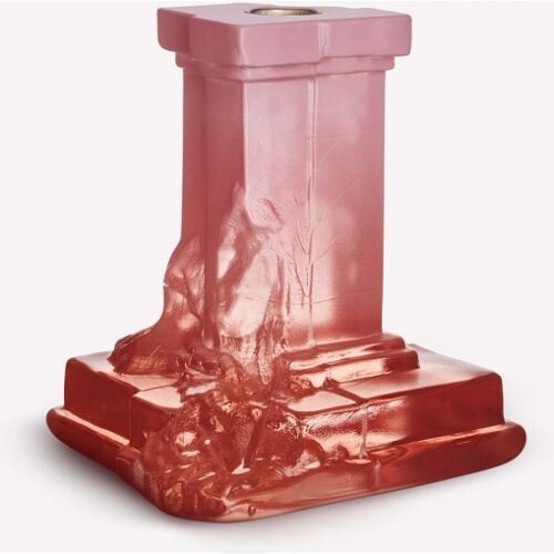 Rocky Baroque Kerzenständer Spicy Rose 15cm - Kosta Boda