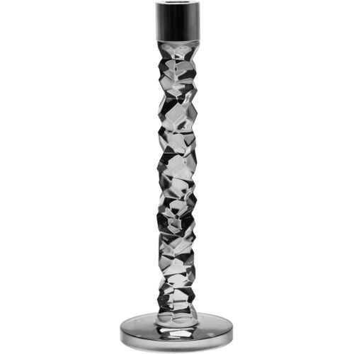 Carat Kerzenständer Antracit 29,7cm - Orrefors