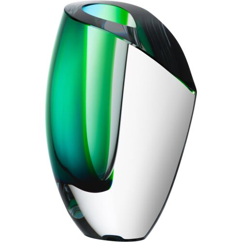 Mirage vase Grün/Blau, H 21cm - Kosta Boda