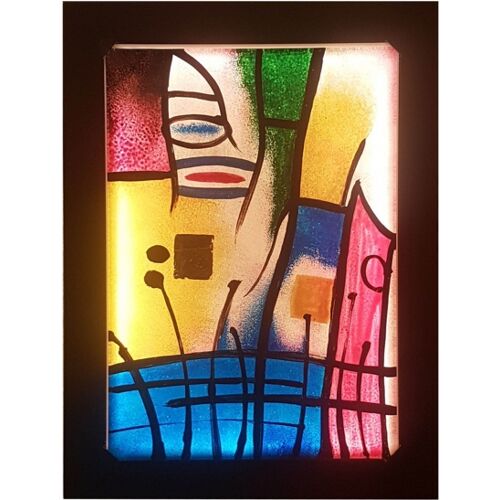 Glass Painting & Lighting Pablo, Small - Benjamin