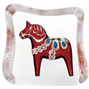Målerås Kristallblock - Roter Dalahäst - Robert Ljubez Målerås Kristallblock - Roter Dalahäst - Robert Ljubez