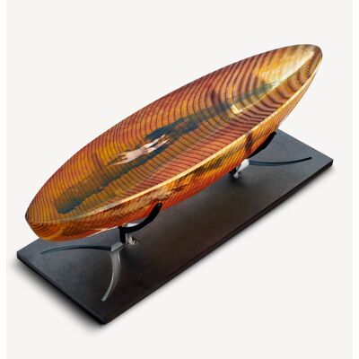Kosta Boda Caspar Skulptur - Boot - 25cm Kosta Boda Caspar Skulptur - Boot - 25cm