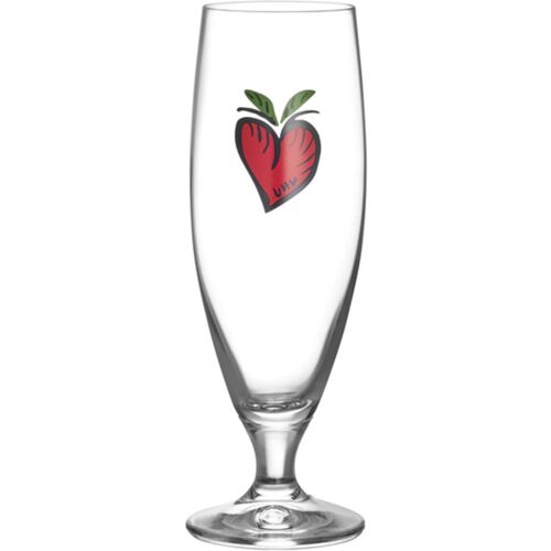 Friendship Bierglas Hearts, 50cl - Kosta Boda