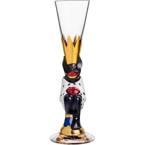 Nobel Teufel Schnapsglas Weiß, 4cl - Orrefors