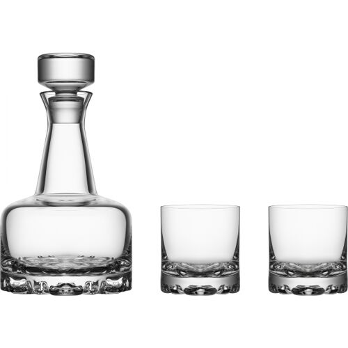 Erik Karaffe & 2 Double Old Fashioned 34cl - Orrefors