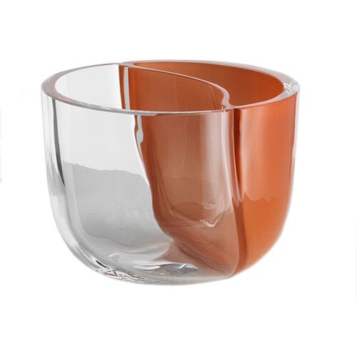 Solid Schüssel Klar/Braun - Kosta Boda