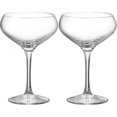 Orrefors Modell - Sektglas Coupe 21cl - 2er-Set Orrefors Modell - Sektglas Coupe 21cl - 2er-Set