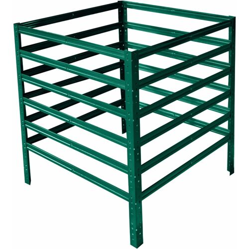 shelfplaza HOME 100x110x70 cm Komposter in garten grün mit 770 Liter Volumen