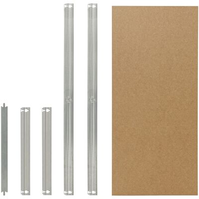 shelfplaza HOME 30x23 cm Fachboden-Set in verzinkt für HOME Schwerlastregale shelfplaza HOME 30x23 cm Fachboden-Set in verzinkt für HOME Schwerlastregale