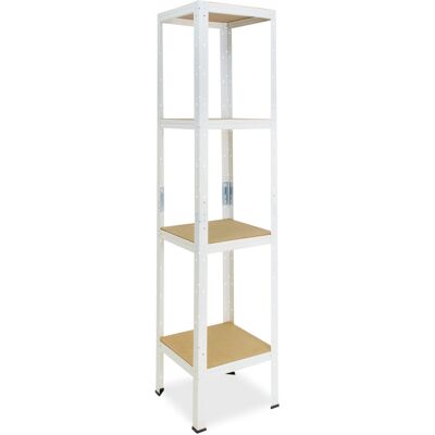 SHELFPLAZA 155x40x40cm Schweres Metallschrank - 4 Etagen SHELFPLAZA 155x40x40cm Schweres Metallschrank - 4 Etagen
