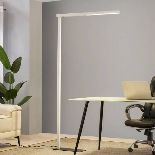 Stehlampe Tamilo Arcchio, weiß / opal, für Arbeitszimmer / Büro, Aluminium, Modern