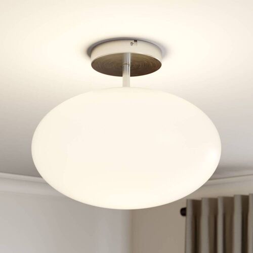 Deckenlampe Sonika Lindby, dimmbar, alu / grau / zink, für Wohn- / Esszimmer, Deckenlampe