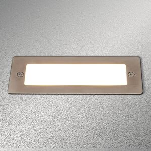 Lucande LED-Wandeinbauleuchte Holly, 17 cm, Edelstahl HOLLY, alu / grau / zink, Edelstahl, Modern, Wandleuchte außen Lucande LED-Wandeinbauleuchte Holly, 17 cm, Edelstahl HOLLY, alu / grau / zink, Edelstahl, Modern, Wandleuchte außen