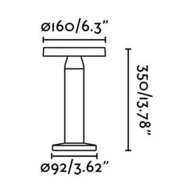 FARO BARCELONA Cairo Tragbare Solarleuchte - LED 2W, IP44 FARO BARCELONA Cairo Tragbare Solarleuchte - LED 2W, IP44