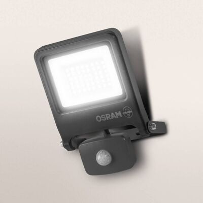 OSRAM Außenstrahler ENDURA FLOOD, grau, Sensor 30 W 840 IP44 FLOOD, alu / grau / zink, Aluminium OSRAM Außenstrahler ENDURA FLOOD, grau, Sensor 30 W 840 IP44 FLOOD, alu / grau / zink, Aluminium