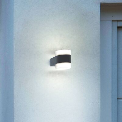 OSRAM LED Aussenwandleuchte ENDURA STYLE PUCK, alu / grau / zink, Aluminium, Modern, LED Wandleuchte außen OSRAM LED Aussenwandleuchte ENDURA STYLE PUCK, alu / grau / zink, Aluminium, Modern, LED Wandleuchte außen