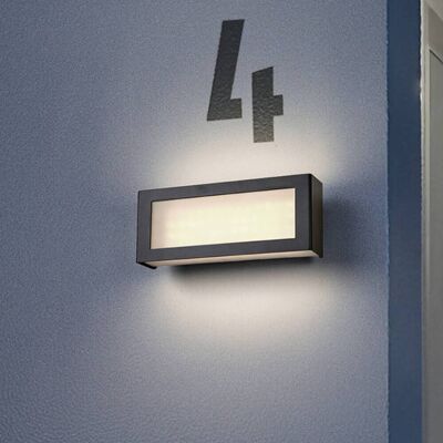 OSRAM Außenwandleuchte ENDURA STYLE NOVA, alu / grau / zink, Aluminium, Modern, Wandleuchte außen OSRAM Außenwandleuchte ENDURA STYLE NOVA, alu / grau / zink, Aluminium, Modern, Wandleuchte außen