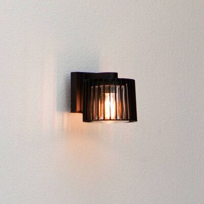 LUTEC Außenwandleuchte SHYNE, dimmbar, schwarz, Aluminium, Modern, Wandleuchte außen LUTEC Außenwandleuchte SHYNE, dimmbar, schwarz, Aluminium, Modern, Wandleuchte außen