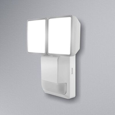 OSRAM LED-Sensor-Außenwandstrahler ENDURA PRO, weiß, IP55 PRO, weiß / opal, Kunststoff, LED Außenleuchte OSRAM LED-Sensor-Außenwandstrahler ENDURA PRO, weiß, IP55 PRO, weiß / opal, Kunststoff, LED Außenleuchte