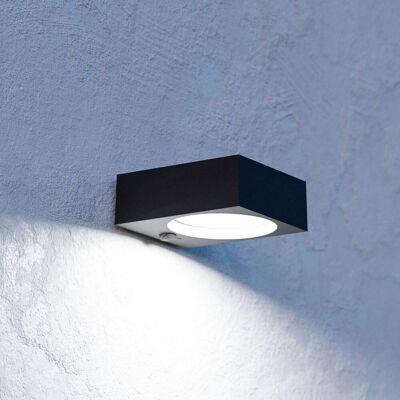 EGLO Außenwandleuchte Darfano, dimmbar, schwarz, Kunststoff, Modern, Wandleuchte außen EGLO Außenwandleuchte Darfano, dimmbar, schwarz, Kunststoff, Modern, Wandleuchte außen