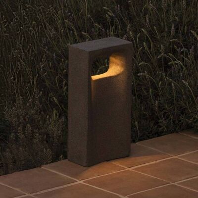 FARO BARCELONA LED Sockelleuchte Glint, alu / grau / zink, Beton, Modern, LED Außenleuchte FARO BARCELONA LED Sockelleuchte Glint, alu / grau / zink, Beton, Modern, LED Außenleuchte