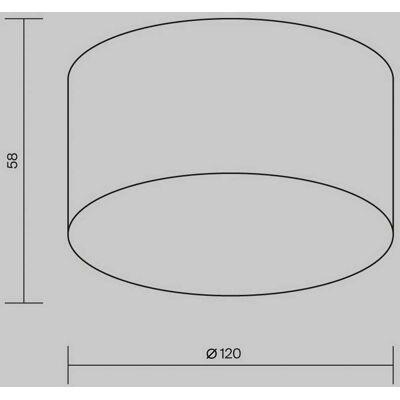 Maytoni LED Außendeckenleuchte Zon, weiß / opal, Aluminium, Modern, LED Deckenleuchten Maytoni LED Außendeckenleuchte Zon, weiß / opal, Aluminium, Modern, LED Deckenleuchten