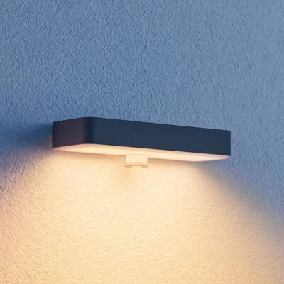 STEINEL LED-Solar-Wandlampe XSolar SOL-O S, anthrazit Sensor dimmbar, schwarz, Aluminium, Modern, Solarleuchte außen STEINEL LED-Solar-Wandlampe XSolar SOL-O S, anthrazit Sensor dimmbar, schwarz, Aluminium, Modern, Solarleuchte außen