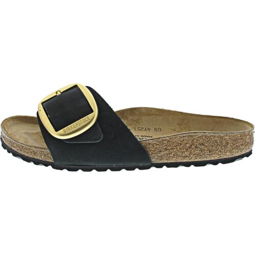 Birkenstock Madrid Big Buckle Nubuk black 41 female