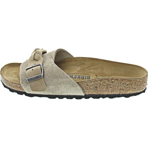 Birkenstock Oita Braided Suede taupe 37 female