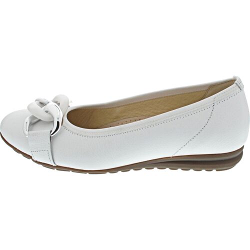 Gabor Comfort weiss (uni+silber) 8 female