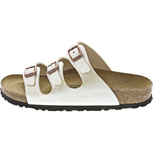 Birkenstock Florida BS Birko-Flor graceful pearl white 40 female