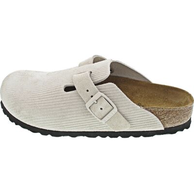 Birkenstock Boston LEVE Corduroy antique white 36 female Birkenstock Boston LEVE Corduroy antique white 36 female