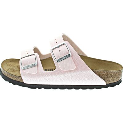 Birkenstock Arizona BS Embossed Saffi iridescent light rose 42 female Birkenstock Arizona BS Embossed Saffi iridescent light rose 42 female