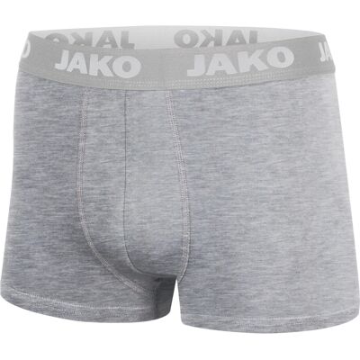 JAKO Boxershort Basic 2er Pack (Grau / Größe XXL / Unisex) JAKO Boxershort Basic 2er Pack (Grau / Größe XXL / Unisex)