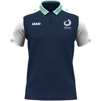 JAKO "Jugend trainiert" Polo Dynamic (marine/weiß/minze / Größe 4XL / Unisex) JAKO "Jugend trainiert" Polo Dynamic (marine/weiß/minze / Größe 4XL / Unisex)